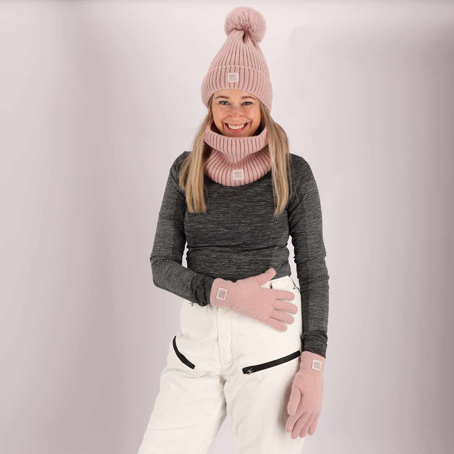 Thermoset dames - Handschoenen/Muts/Nekwarmer - Onesize