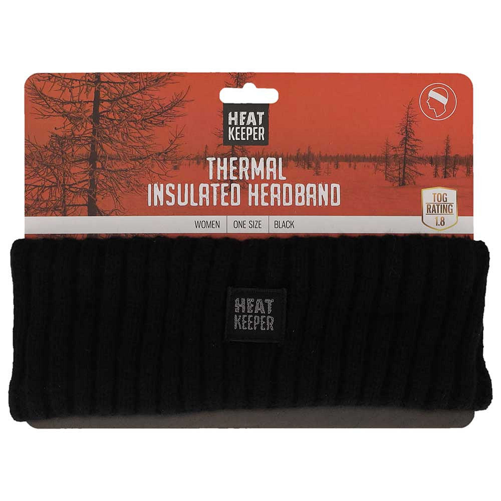 Bandeau Thermo unisexe - Noir - 1 pièce