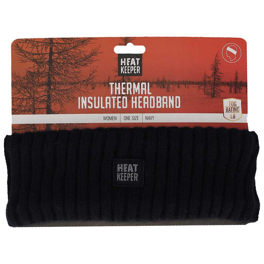 Bandeau Thermo unisexe - Noir - 1 pièce