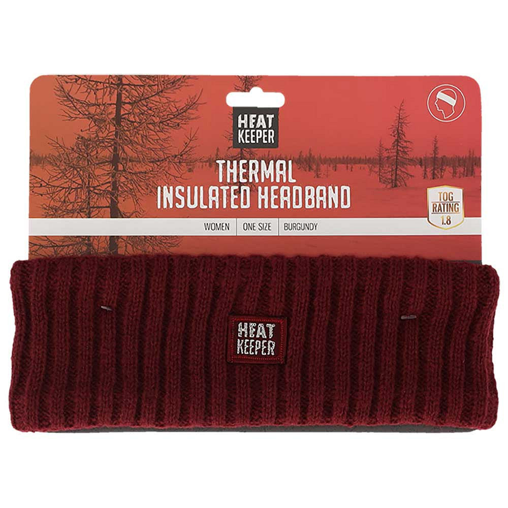 Bandeau Thermo unisexe - Noir - 1 pièce