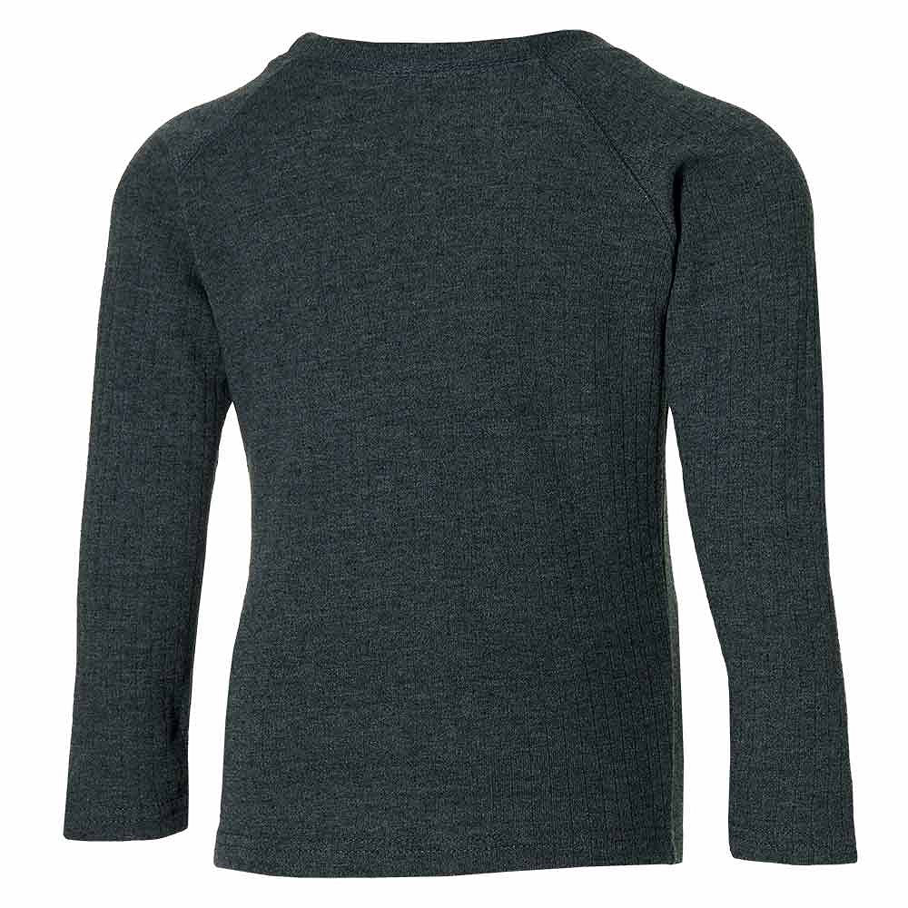 Thermoshirt kinderen antraciet - 1-Stuk