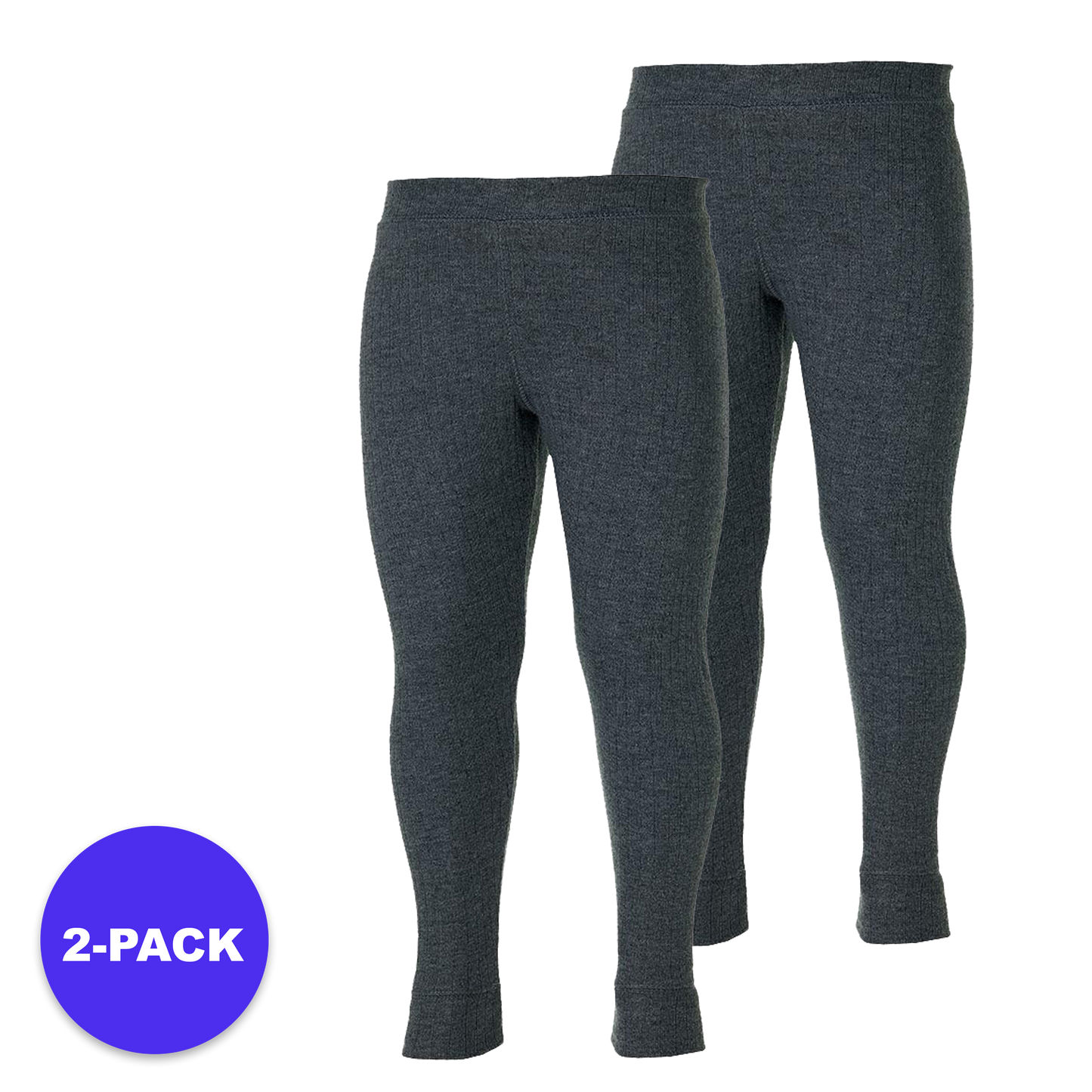 Pantalon thermique enfant anthracite - 2 pièces