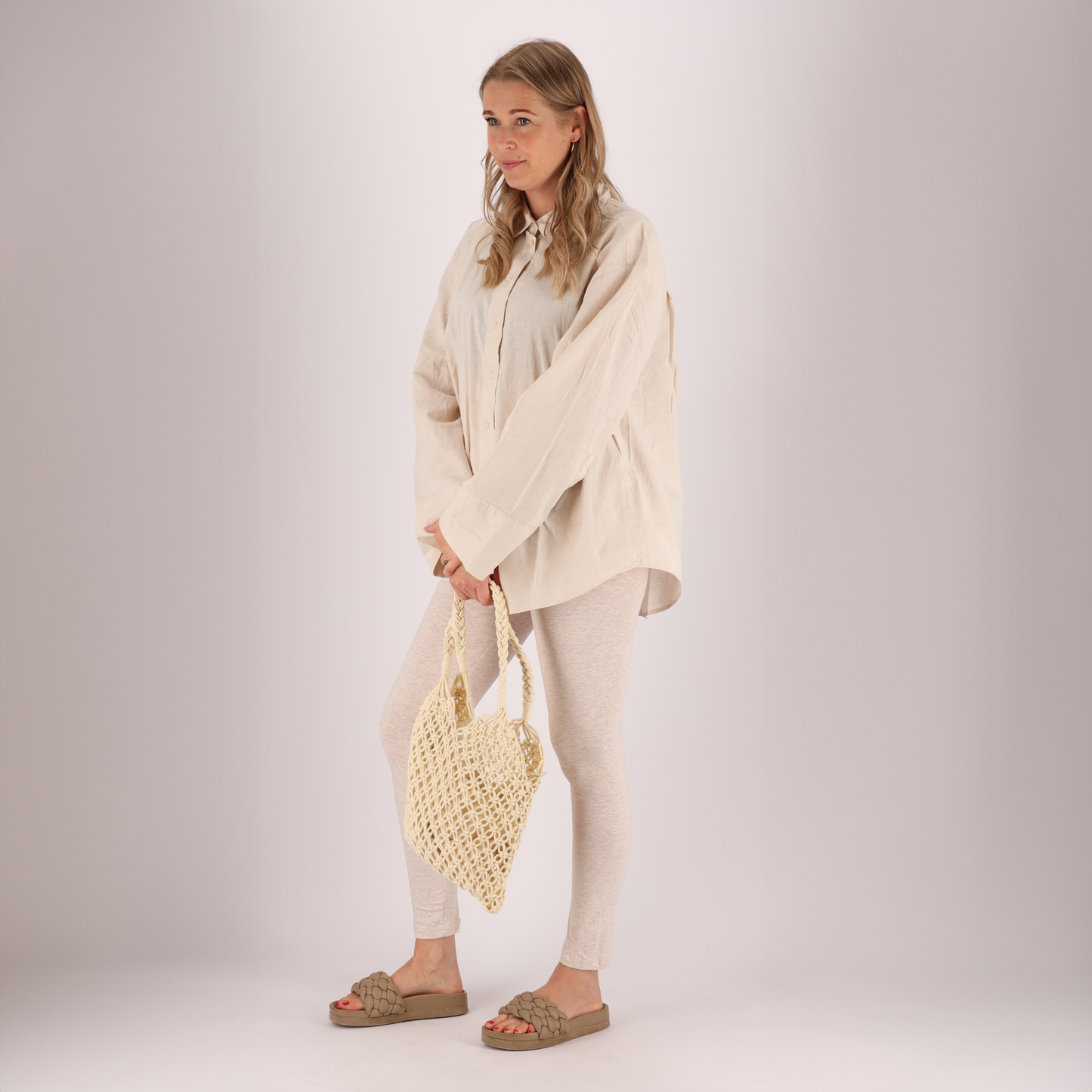 Strandtas Dames - Beach - One Size - Met Ritssluiting