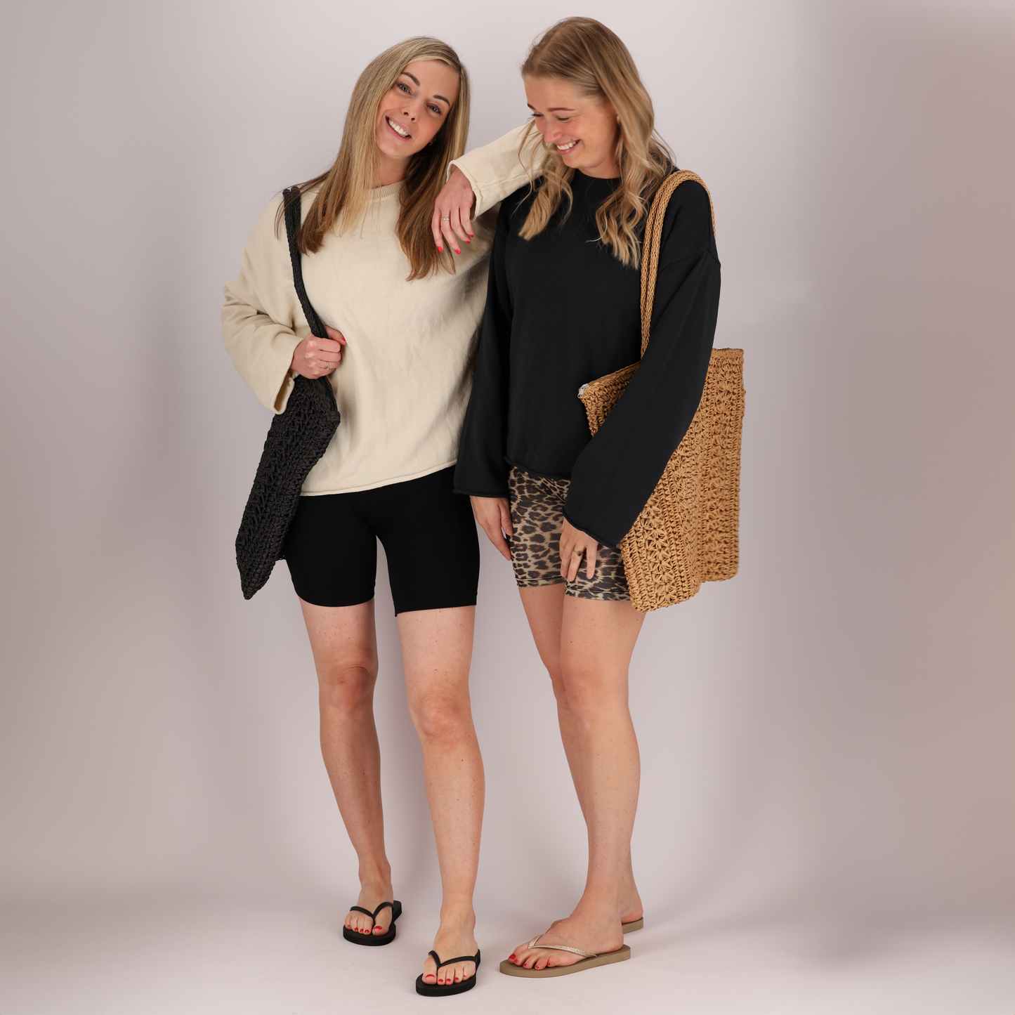 Korte legging dames - Bikershort - Leopard/Zebra Design