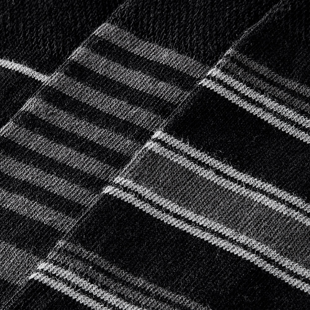 Socken aus Bio-Baumwolle für Männer - Multi Black - 6 Paare