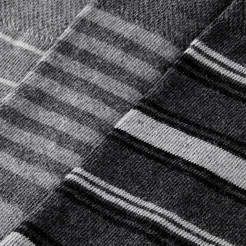 Chaussettes en coton biologique pour hommes - Multi Grey - 6 paires