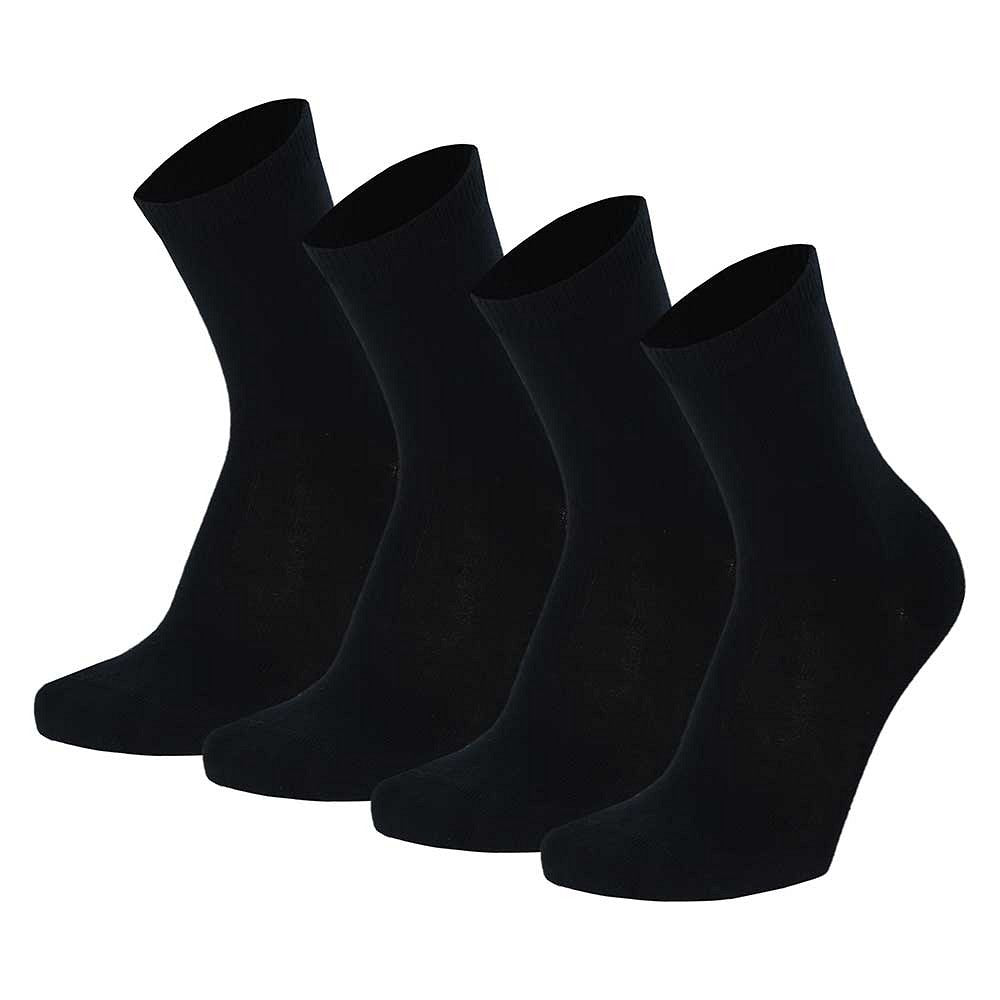 Kindersocken basic - Bio Baumwolle - Marineblau - 4er Pack