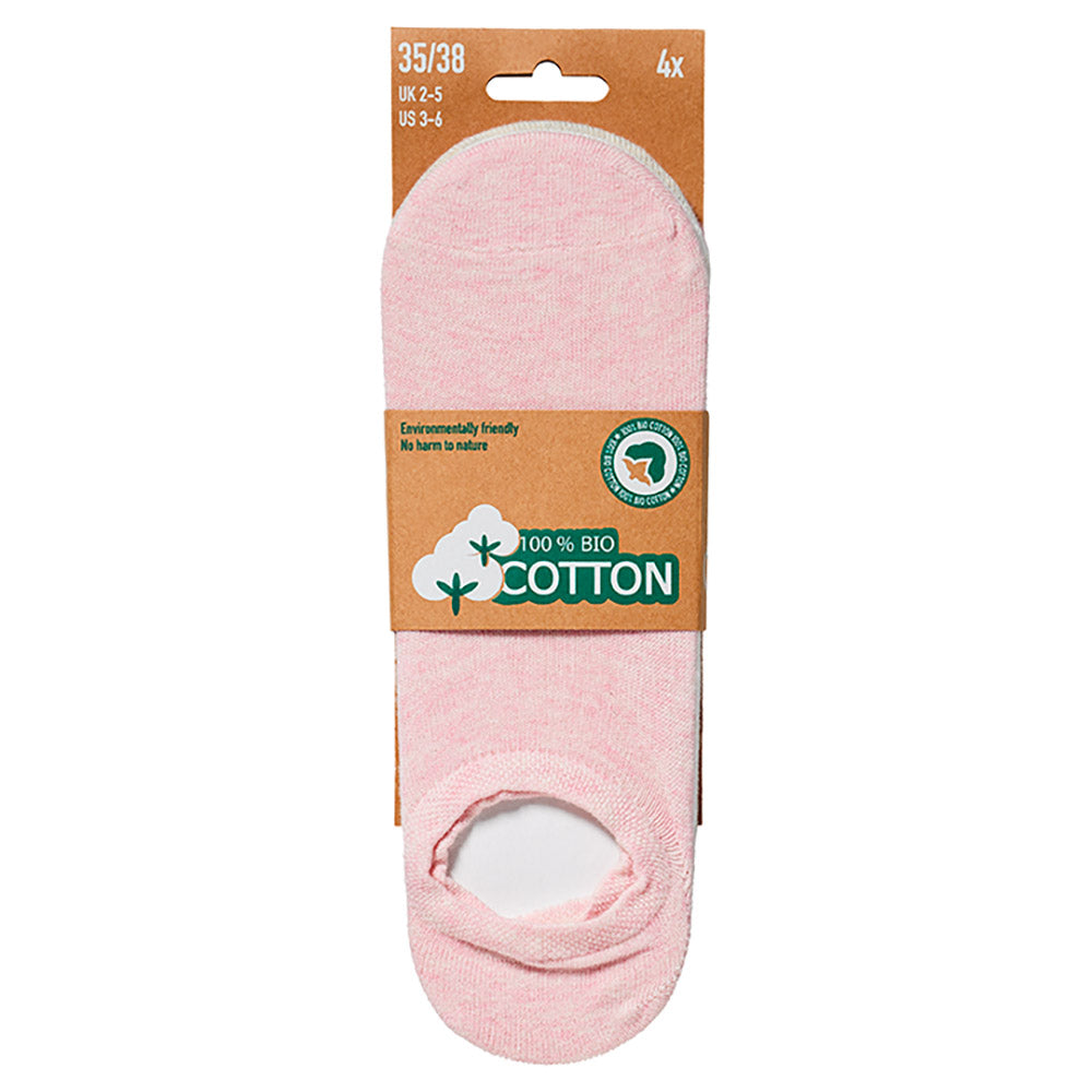 Chaussettes de sport en coton bio - Multi Fashion - 4 paires