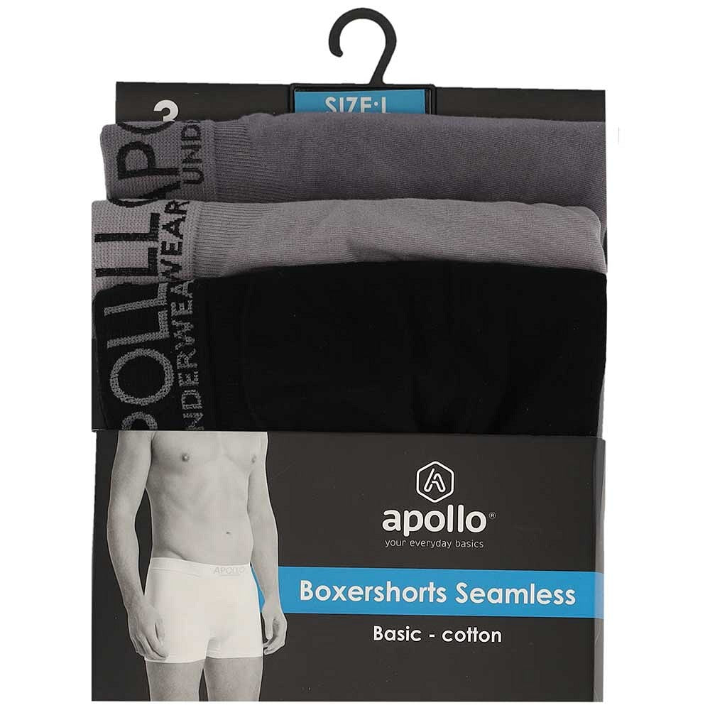 Caleçon boxeur hommes gris 3-pack