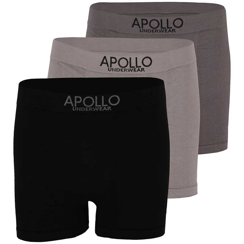 Caleçon boxeur hommes gris 3-pack
