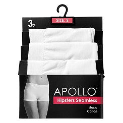 Paquet de 3 hipster blancs pour femmes
