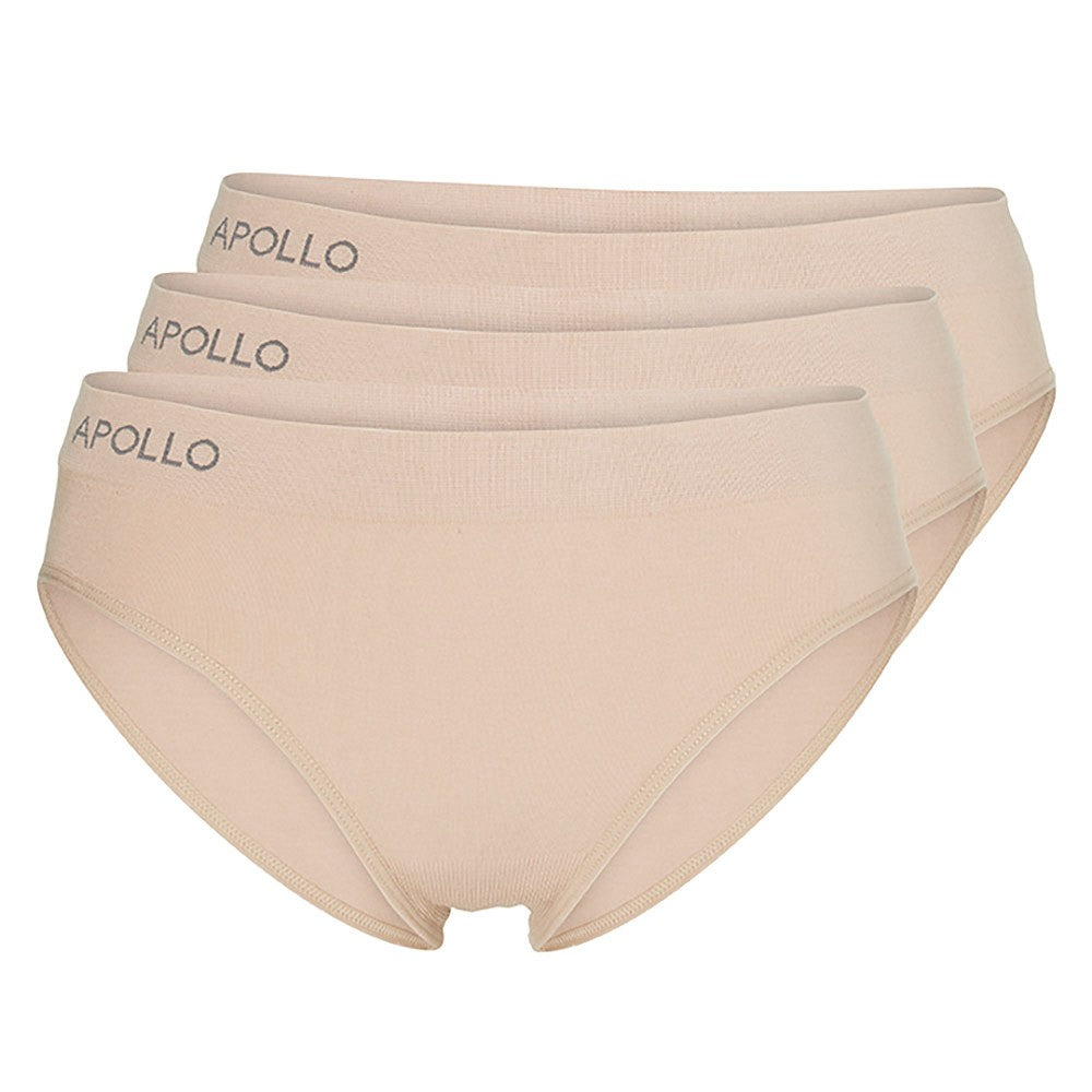 Dames slip beige 3-pak