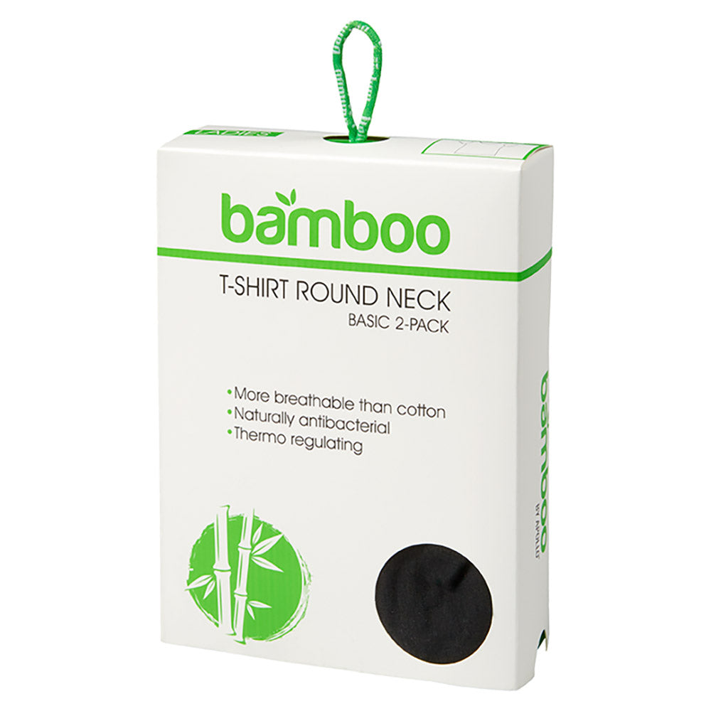 Bamboe t-shirt dames zwart