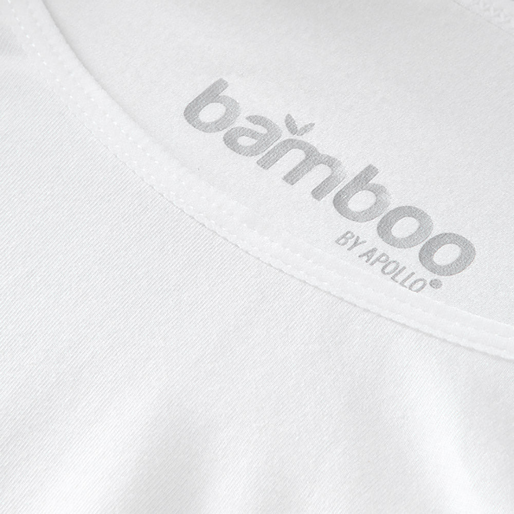 T-shirt en bambou pour femmes blanc