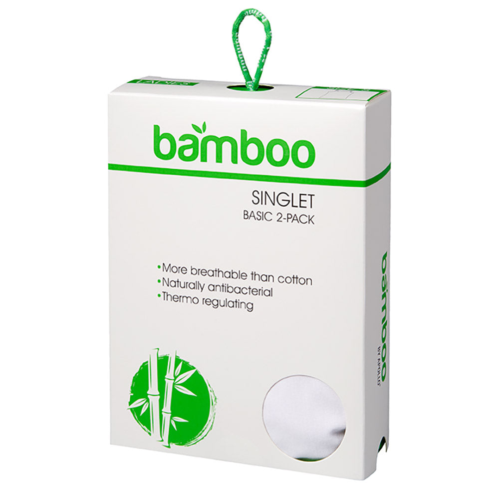 Bamboe hemd dames wit