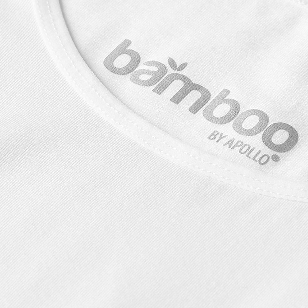 Bamboe hemd dames wit