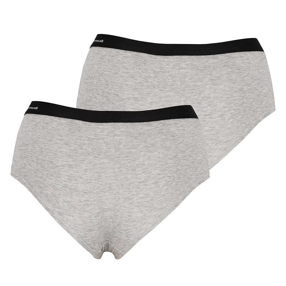 Bamboe hipster dames - Grijs - 2-Pak