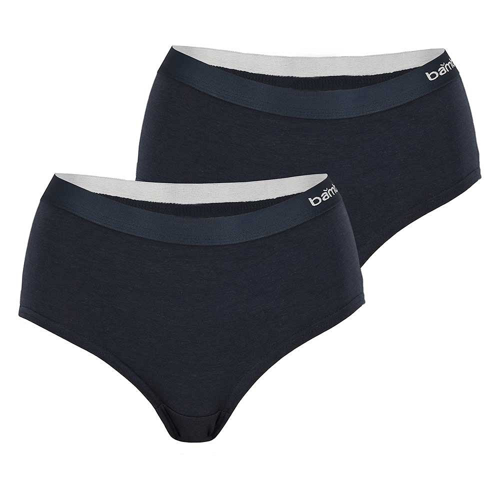 Hipster en bambou pour femmes - Bleu marine - 2-Pak