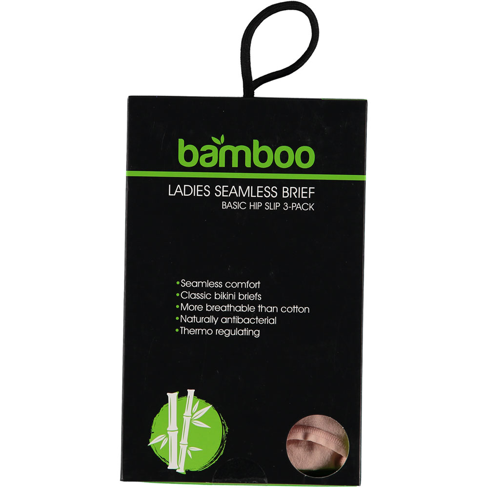 Hip Slips en bambou pour dames - Skin - 3-Pak