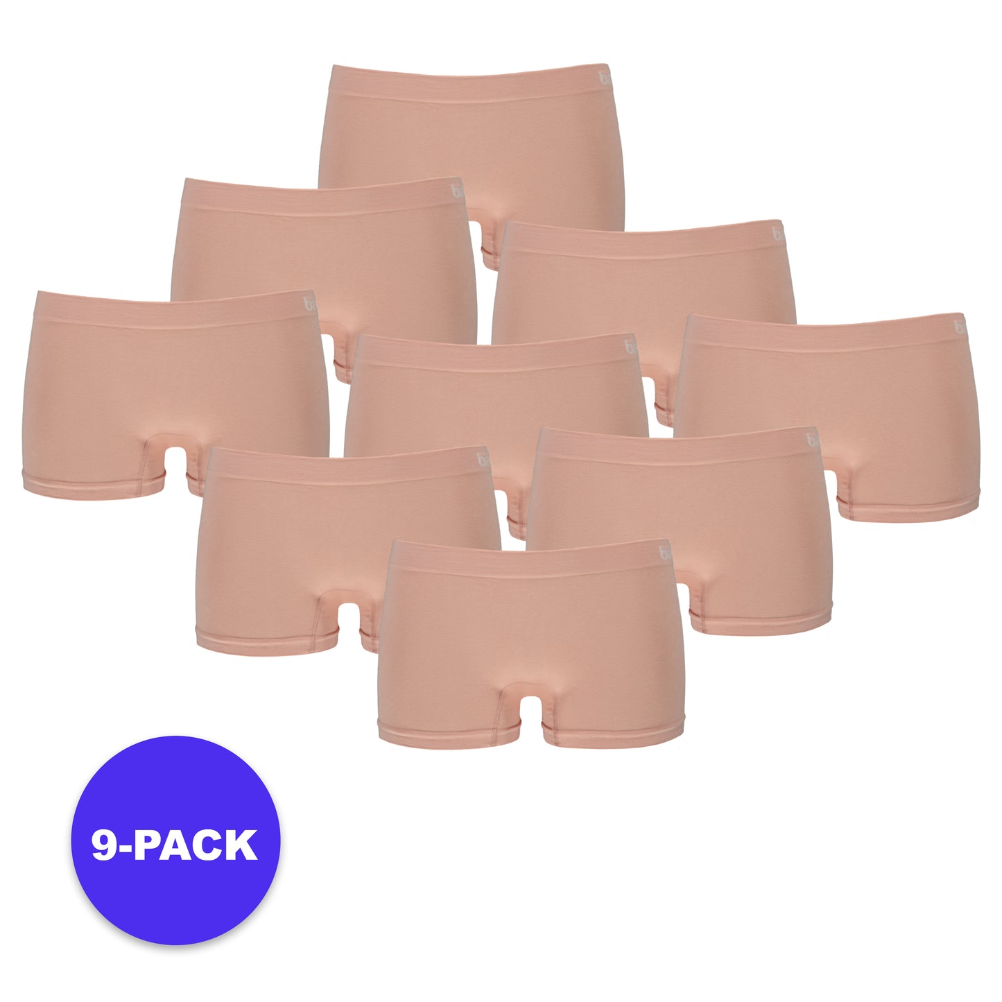 Hipster en bambou sans couture - paquet de 9 - Advantage Pack