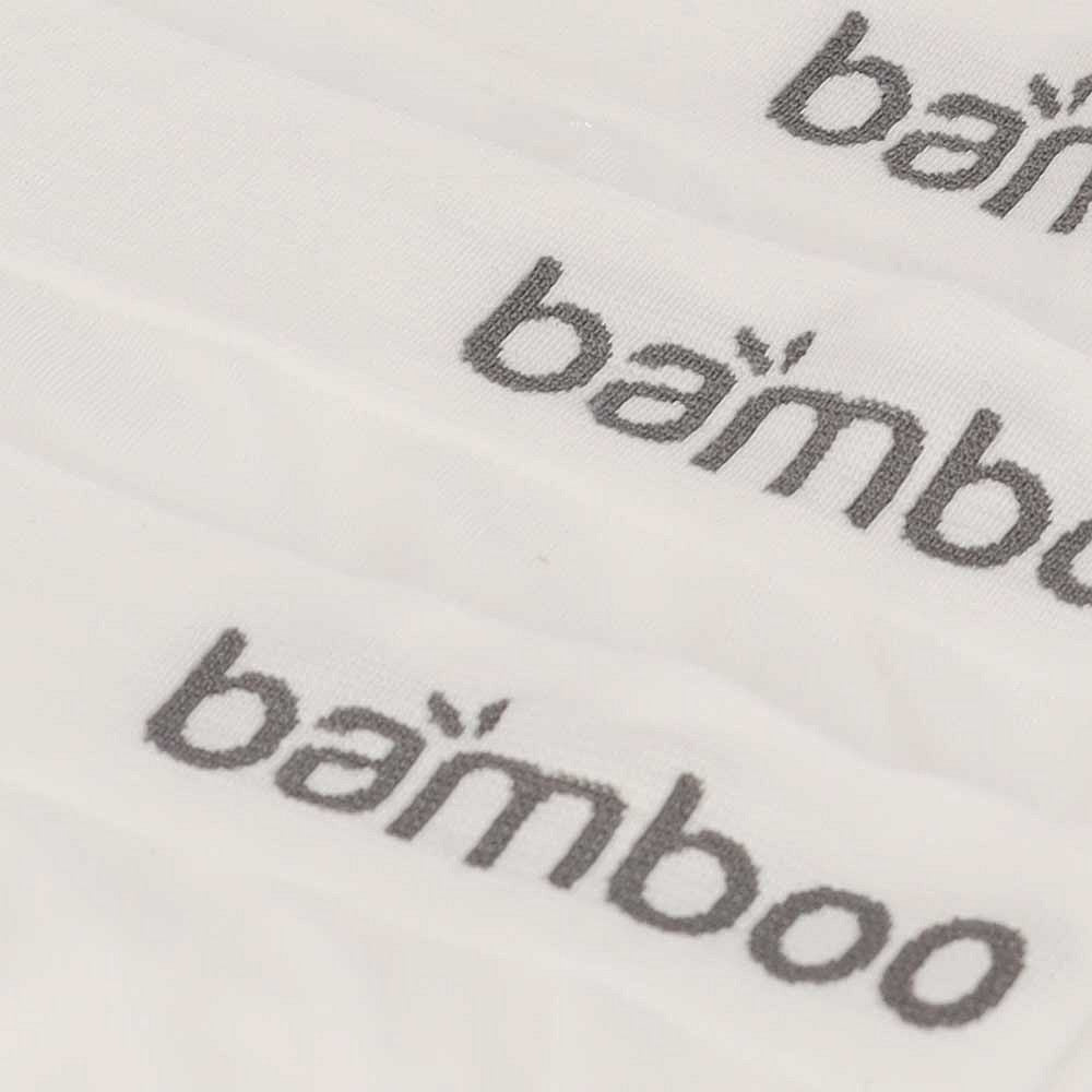 Hipster en bambou sans couture - Lot de 3 - Noir
