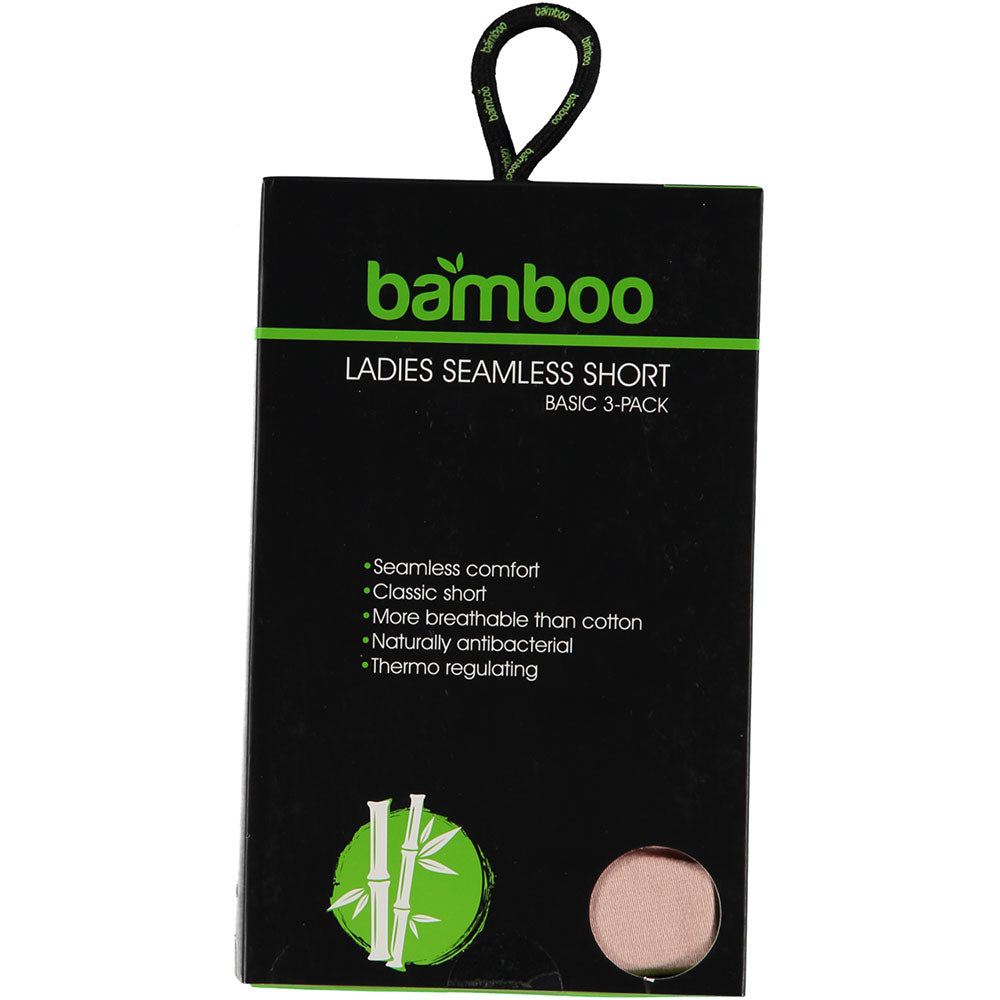 Short en bambou sans couture - Skin - 3-Pak