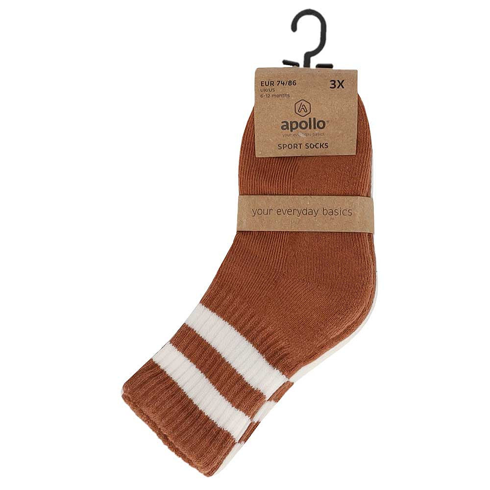 Baby-Sport-Socken - 3er-Pack