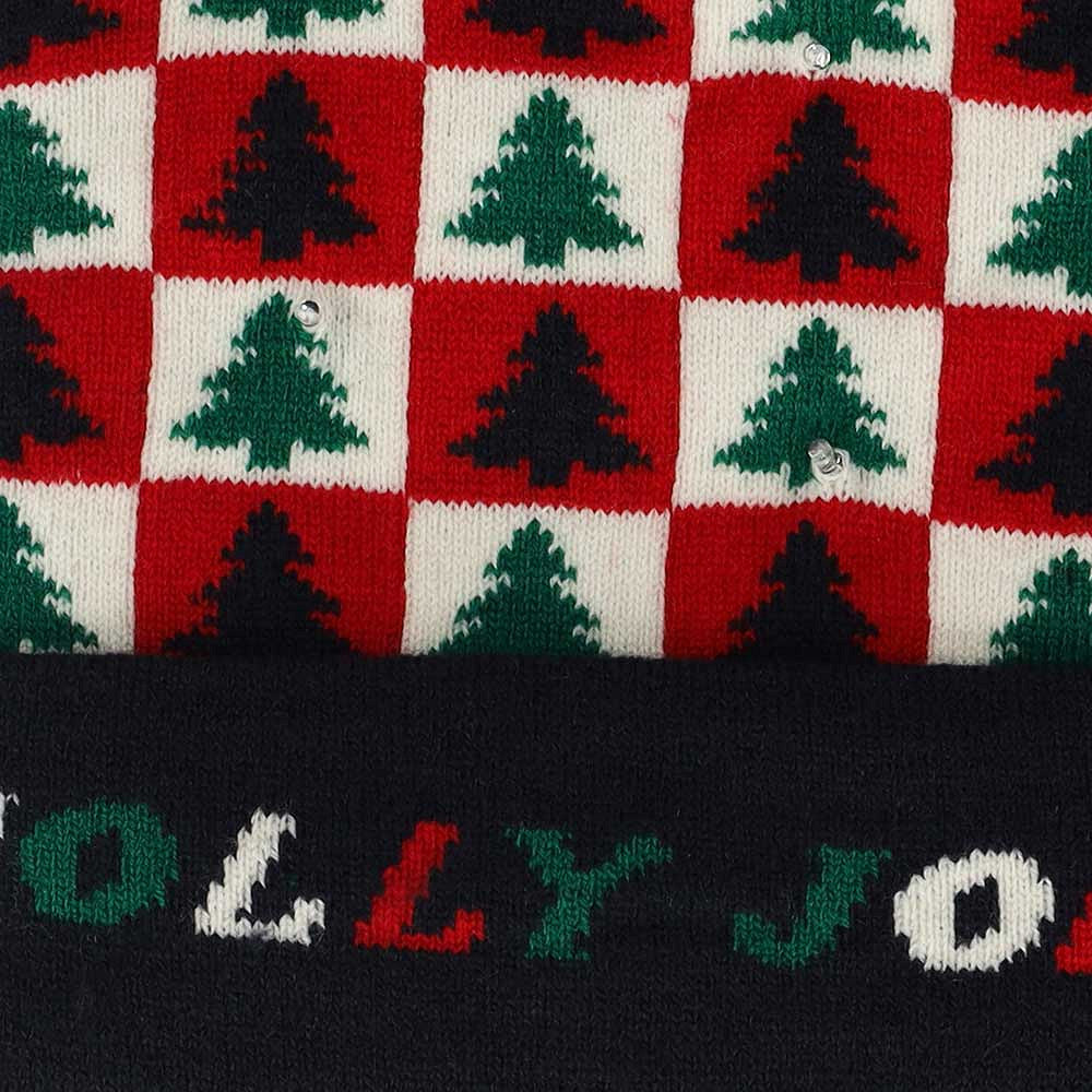 Weihnachtsmütze mit Lichtern - Christmas Rocks Einheitsgröße