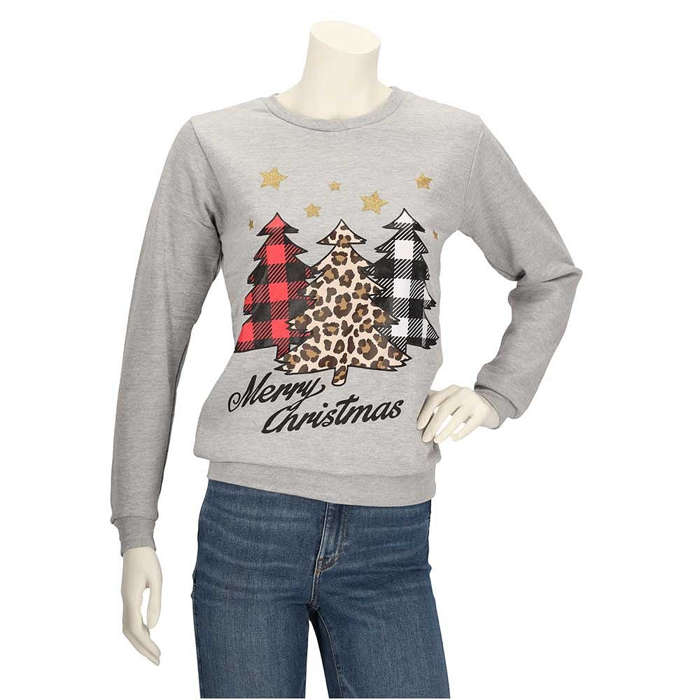 Pull de Noël Dames - Joyeux Noël Arbre de Noël