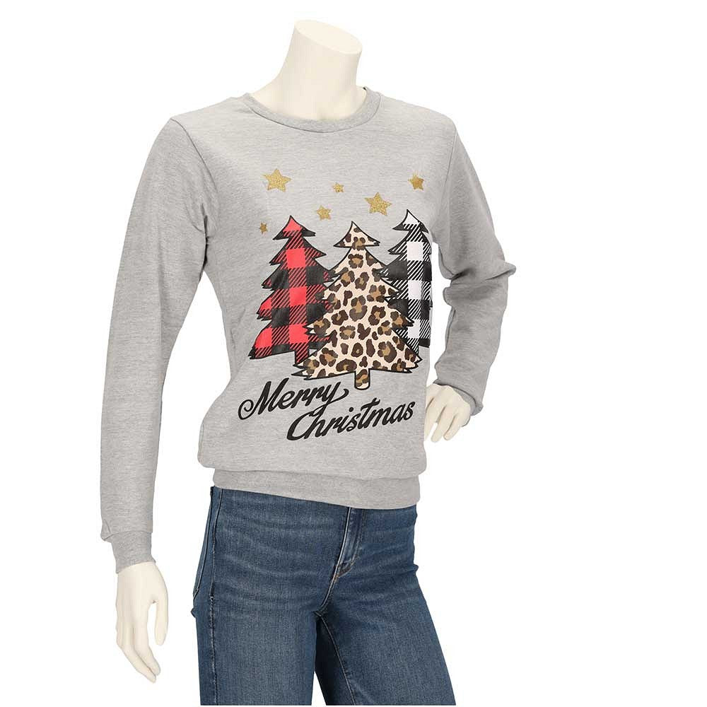 Pull de Noël Dames - Joyeux Noël Arbre de Noël