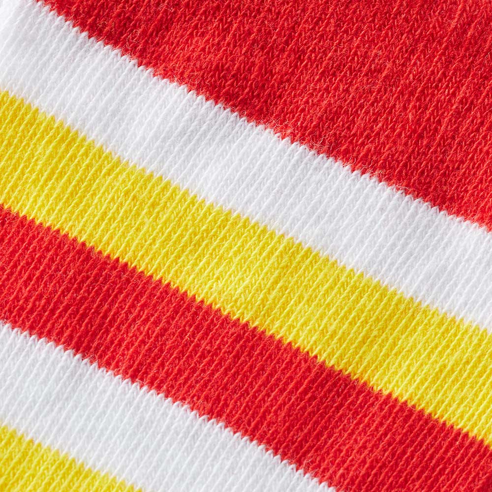 Partysocken mit Streifen