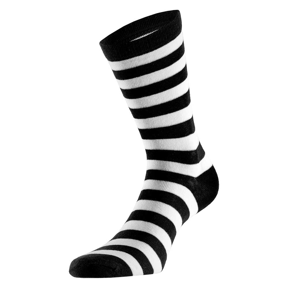 Partysocken mit Streifen