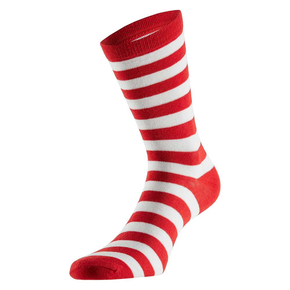Partysocken mit Streifen