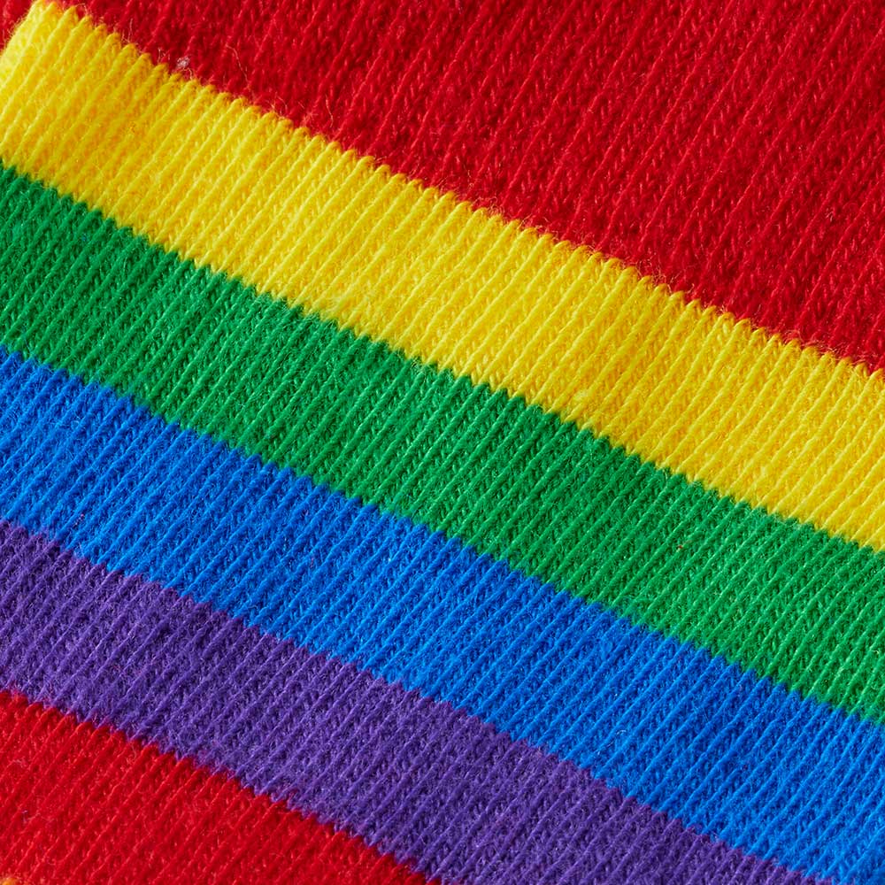 Partysocken mit Streifen