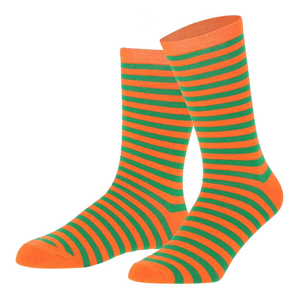 Partysocken mit Streifen