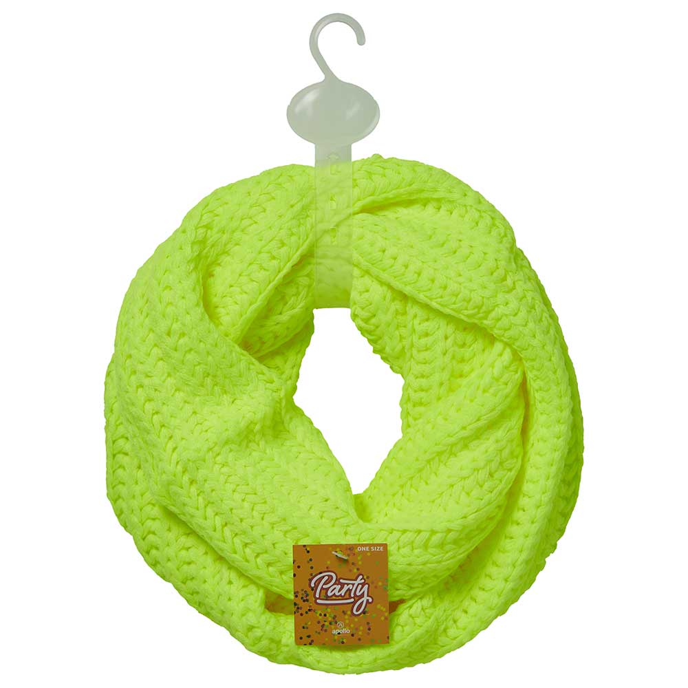 Feest snood gebreid - carnavals snood