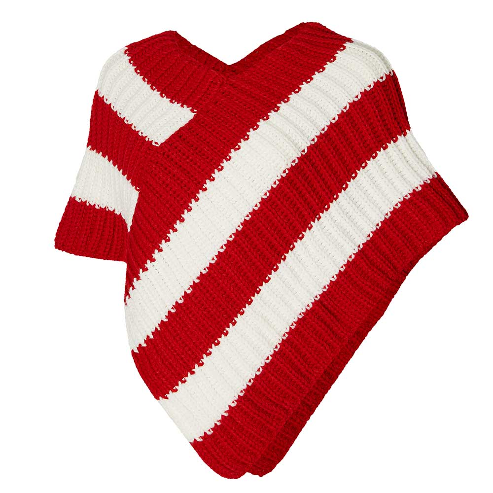 Poncho de fête tricoté - poncho de fête tricoté