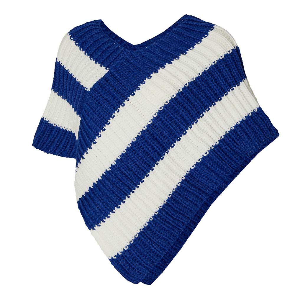 Poncho de fête tricoté - poncho de fête tricoté