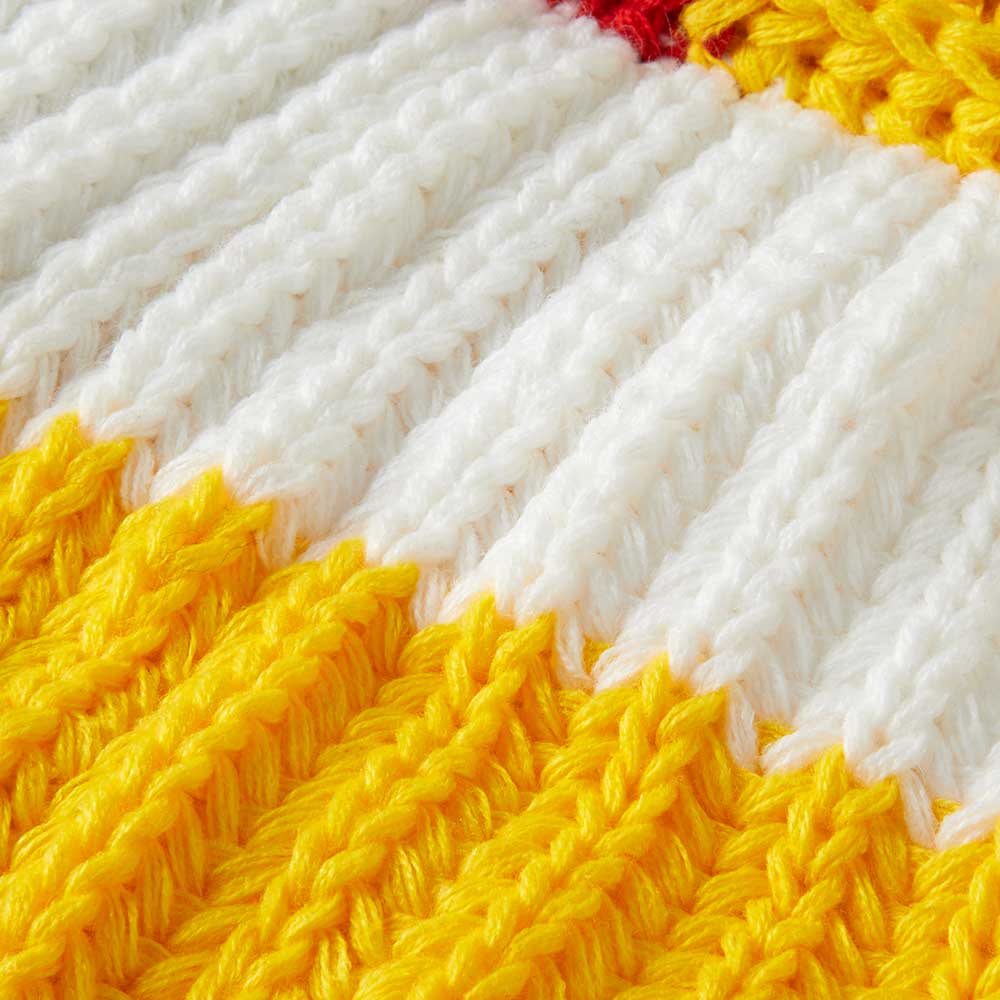 Poncho de fête tricoté - poncho de fête tricoté