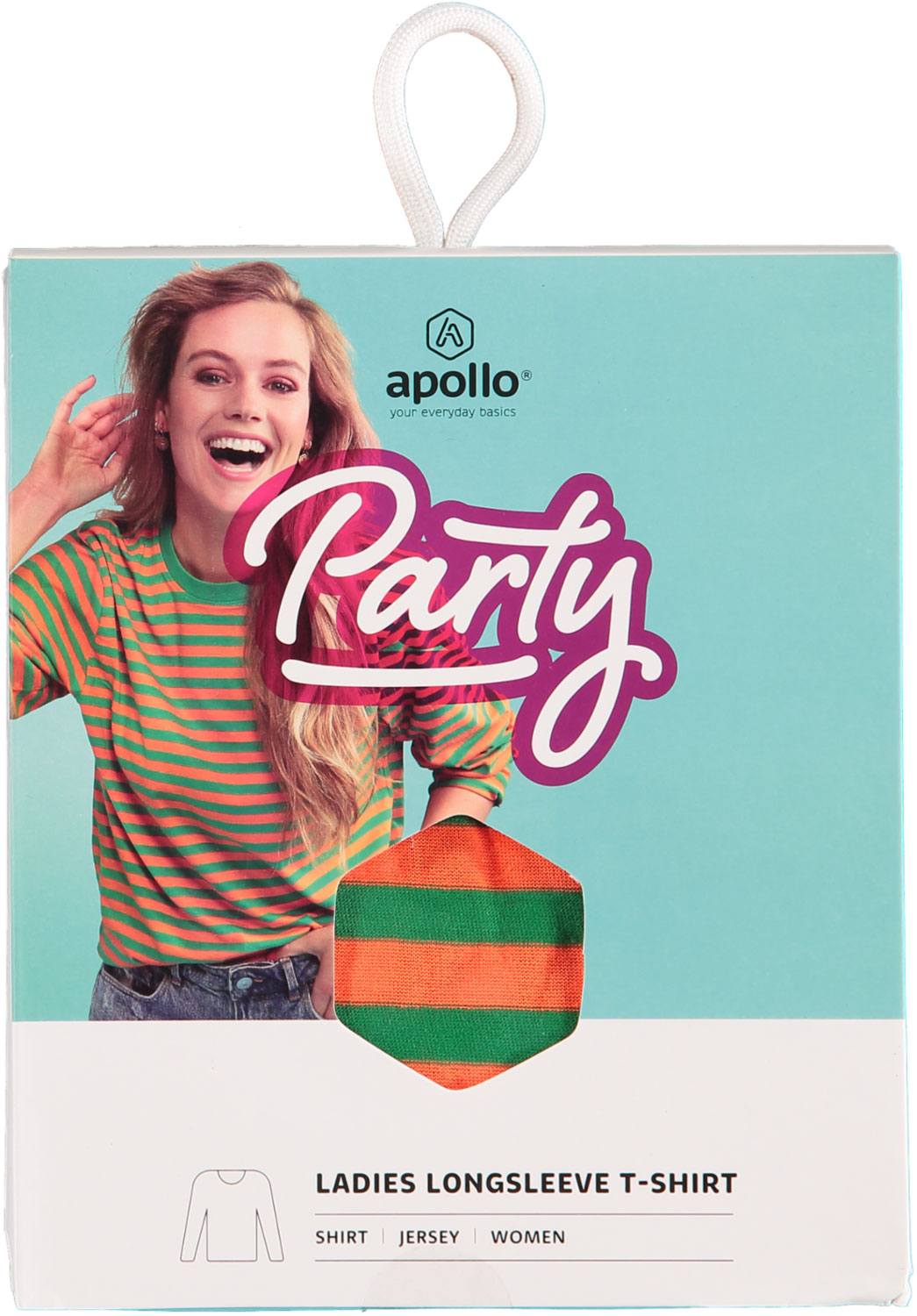 T-Shirt Dames Carnaval - Oranje/Groen - Kruikenstad