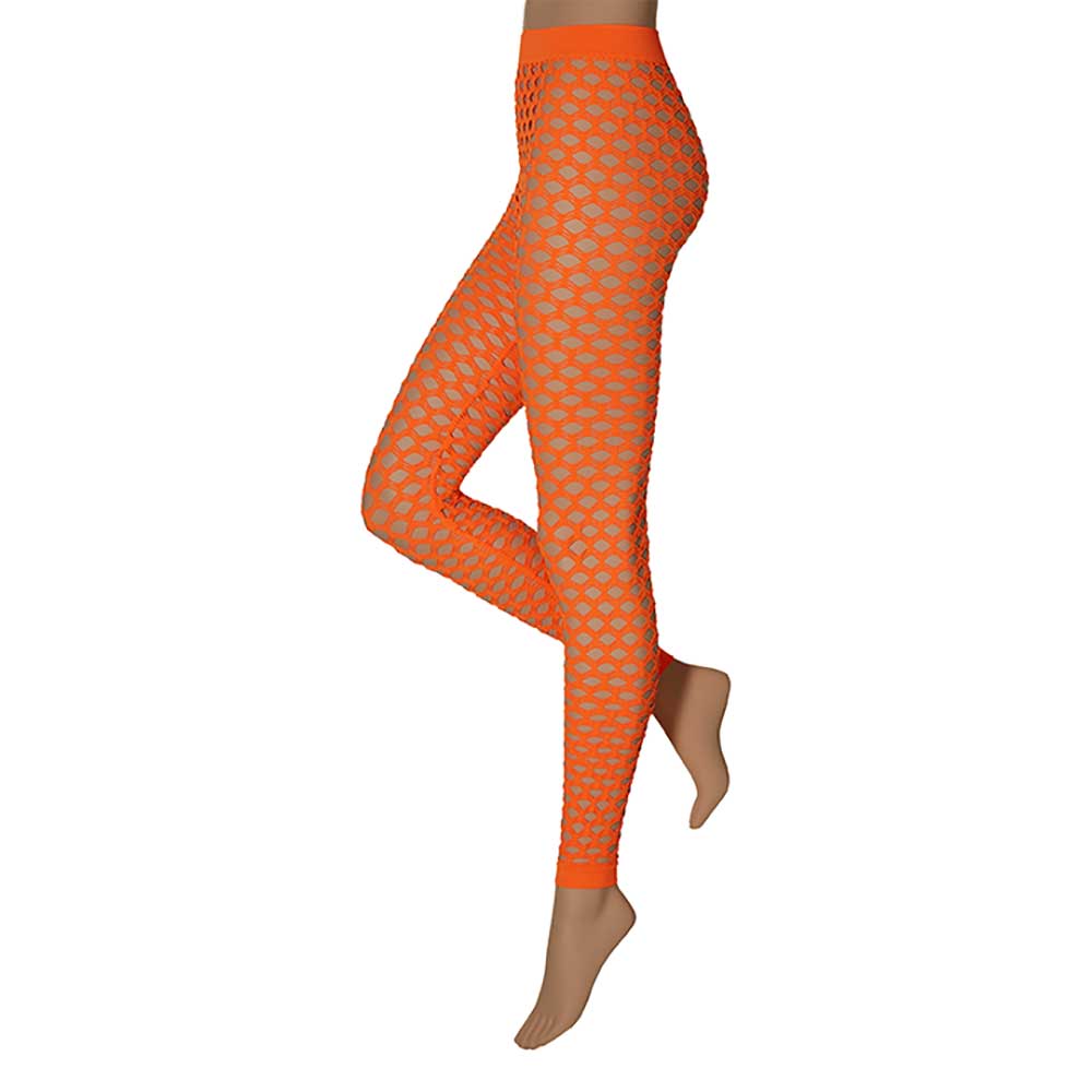 Panty doorschijnend stretch met gaten