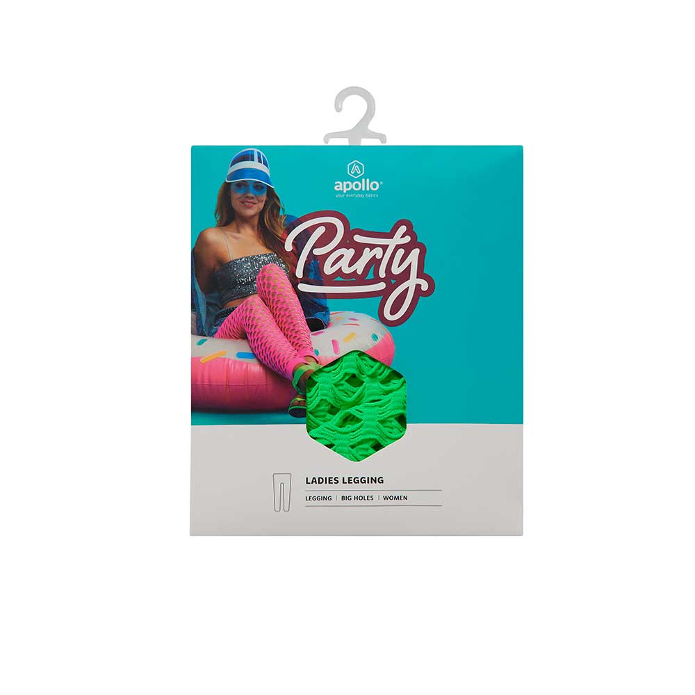 Panty doorschijnend stretch met gaten