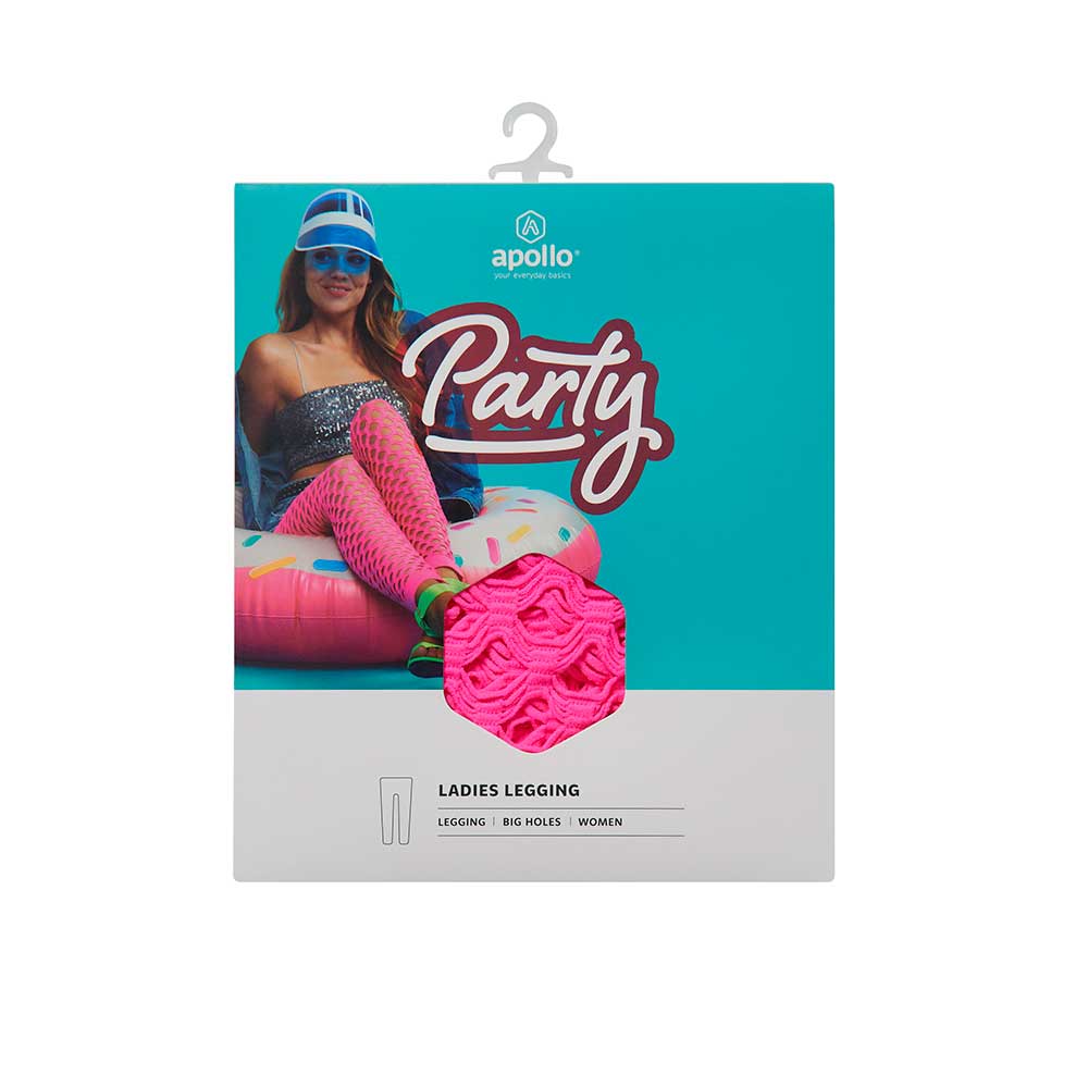 Panty doorschijnend stretch met gaten
