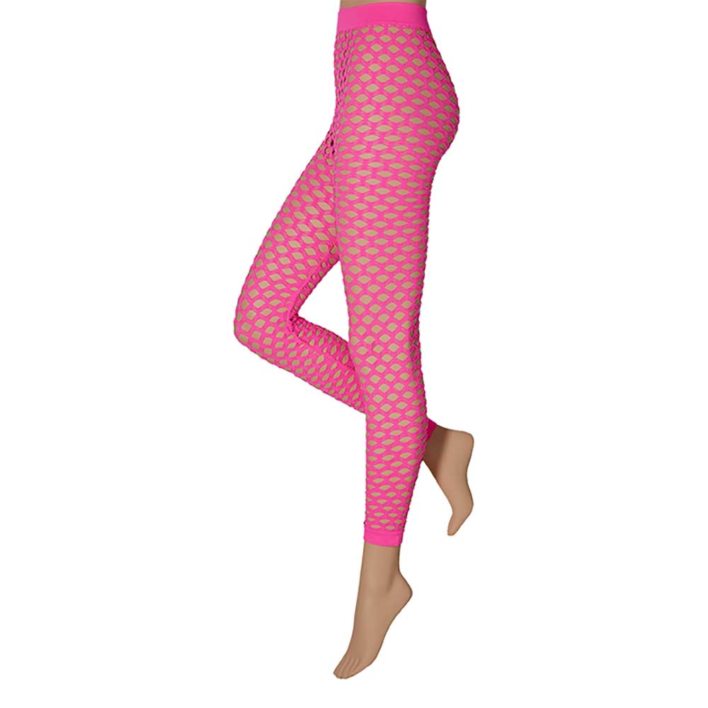 Panty doorschijnend stretch met gaten