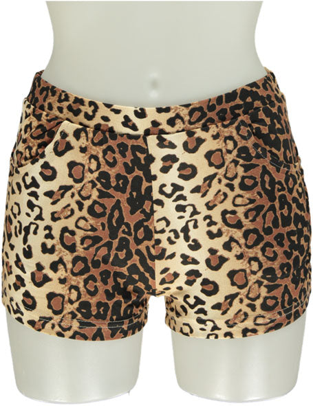 Hotpants vrouwen - Dierenprint