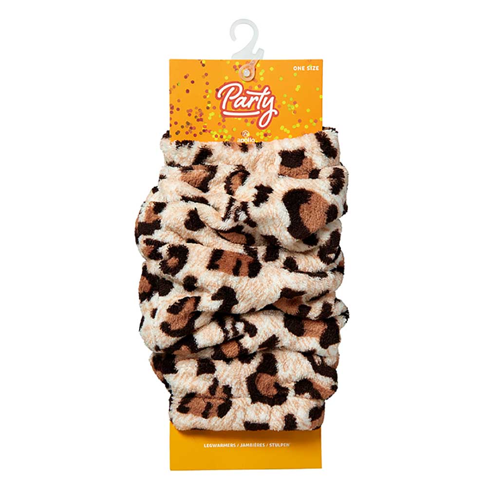 Zachte beenwarmers met print