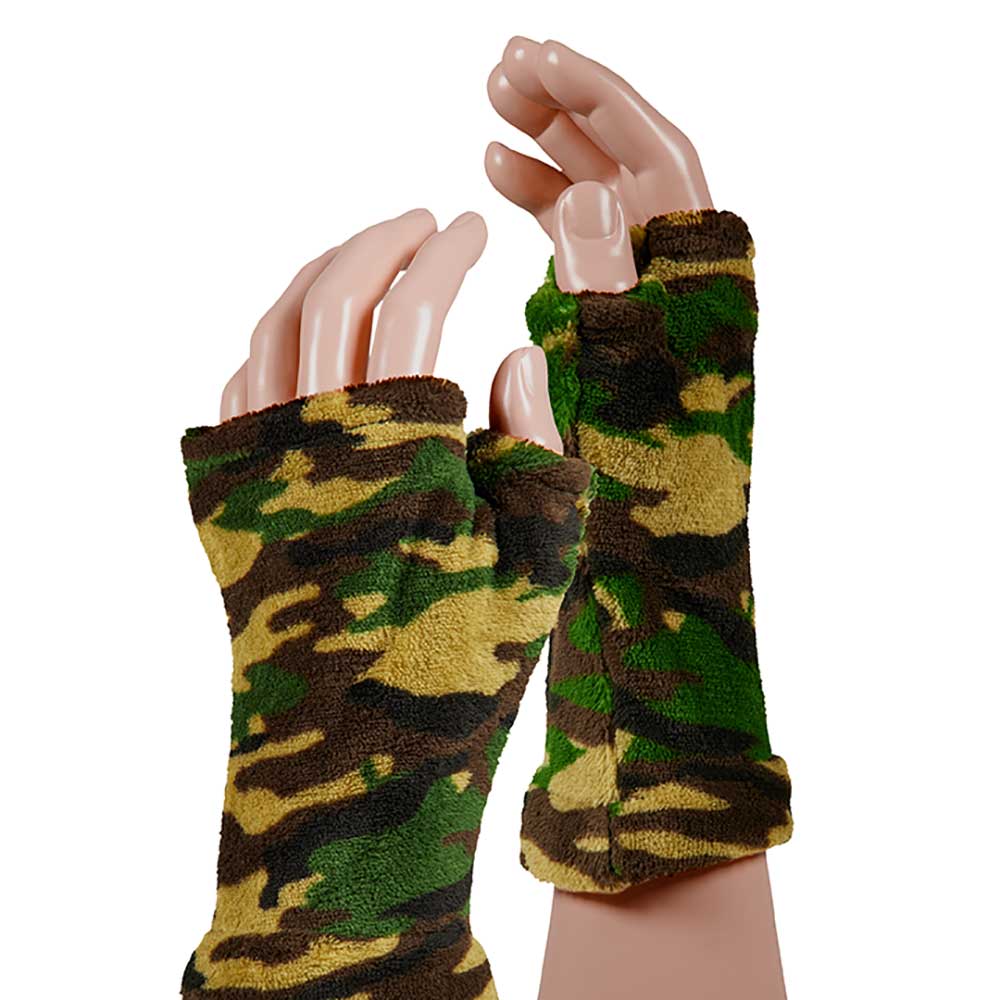 Zachte handschoenen met print