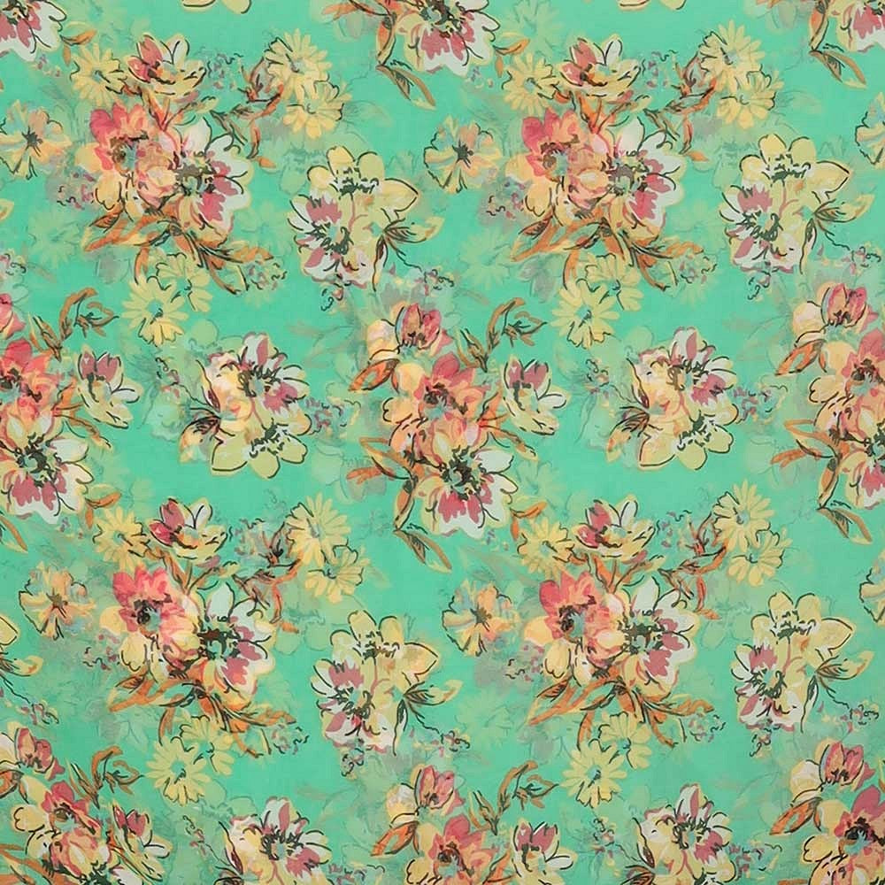 Zomerjurk - Overtop Dames - Bloemen Design - One Size