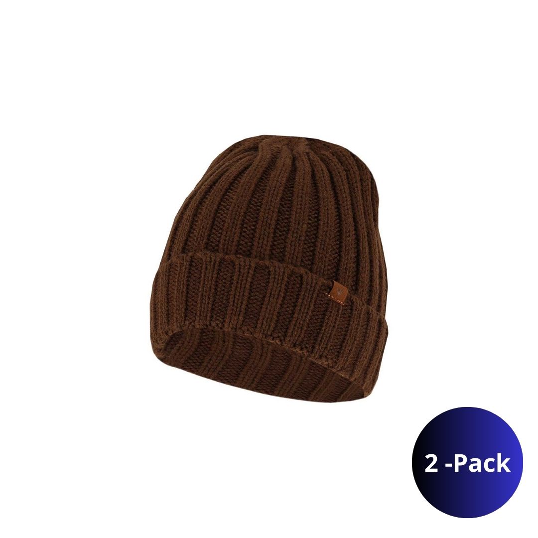 Coarse knit hat men - Fashion