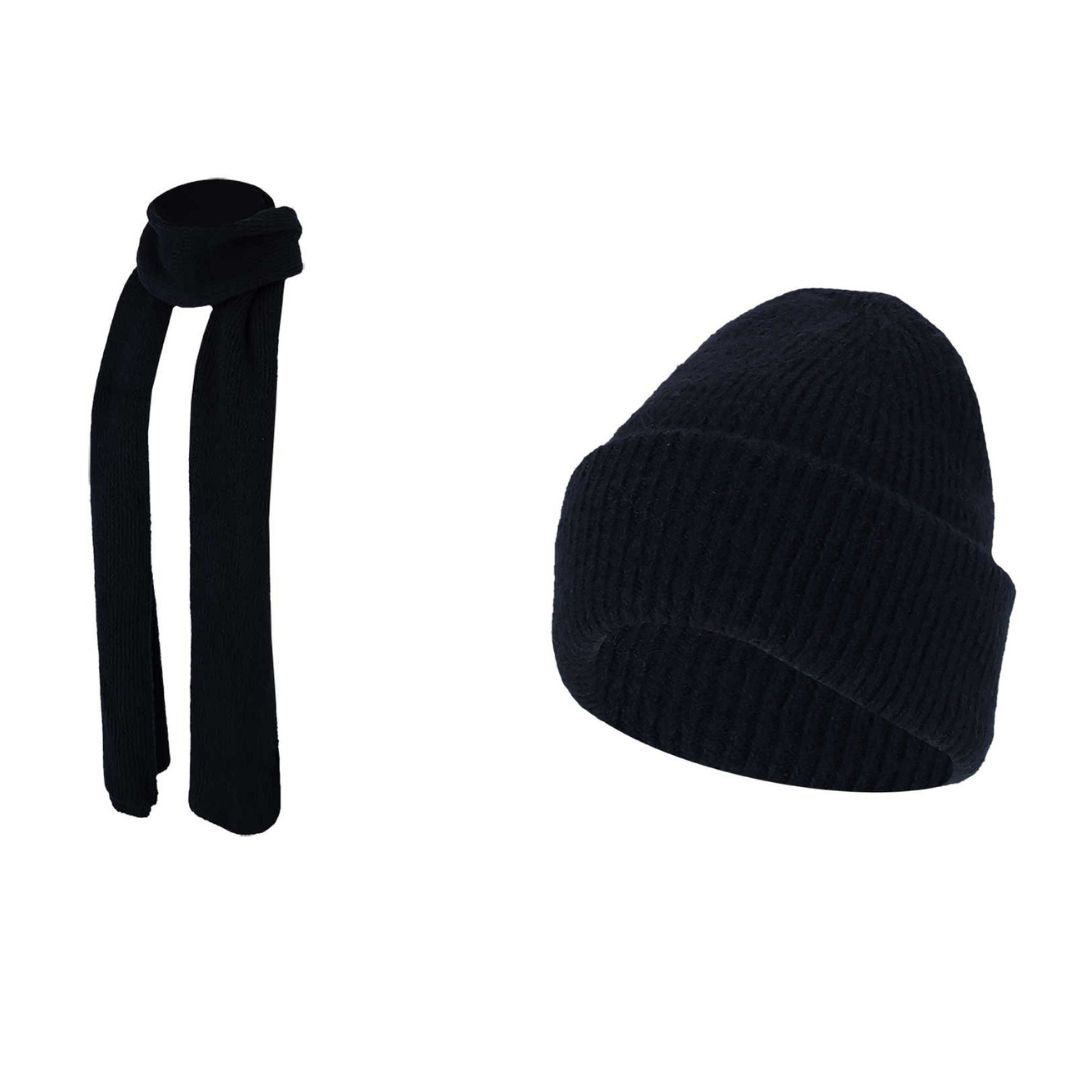 Bonnet et Écharpe pour Femme - Ensemble - Taille Unique